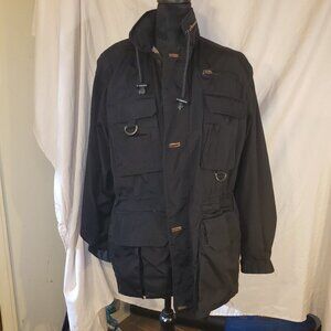 I.C. Mist Vintage Classic Versatile Black Jacket Size M